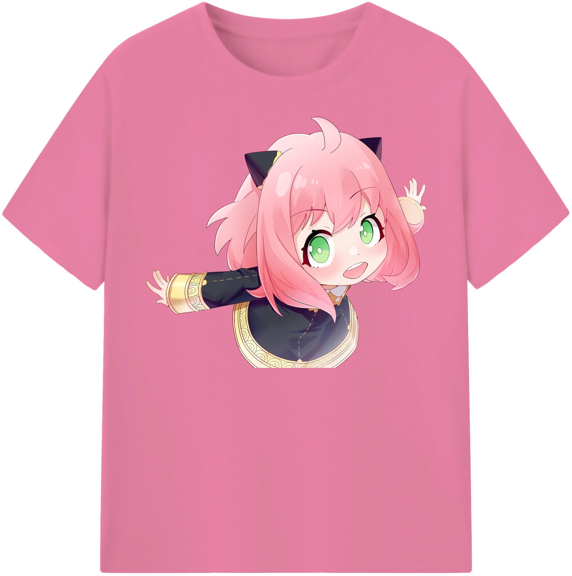 （画像用） SPY×FAMILY间谍家家酒 綿100％半袖Tシャツ（フロントプリント）